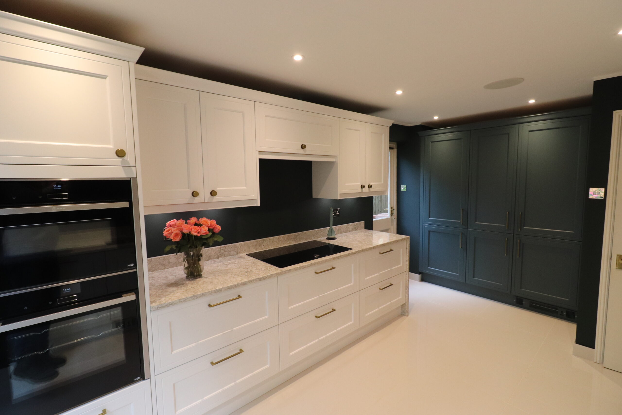 Fresh Look at Classic Shaker Kitchen With Quartz Worktops